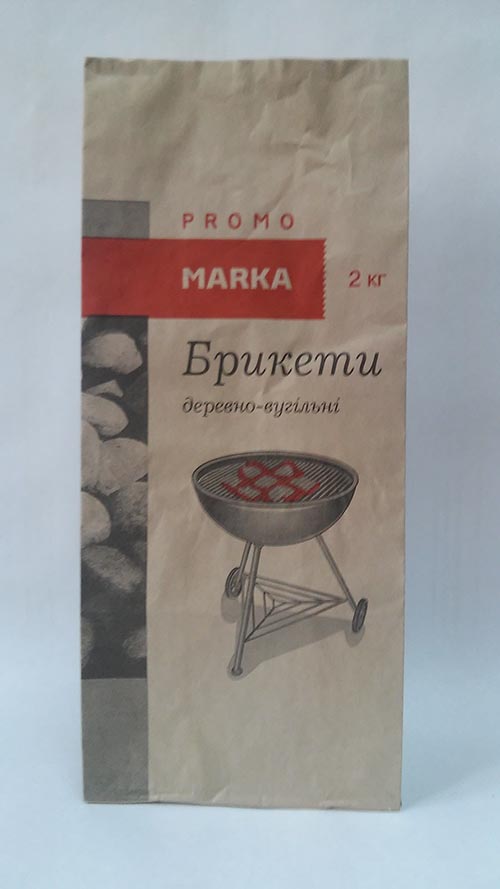 Наші роботи. Пакети для вугілля